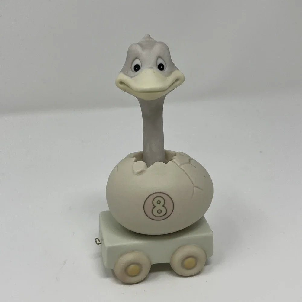 Precious Moments Birthday Train 8th Birthday Isn't Eight Just Great Ostrich